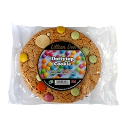 Lillian Dee Chocolate Dotty Top Cookies 80g (12 Pack) – Convenient